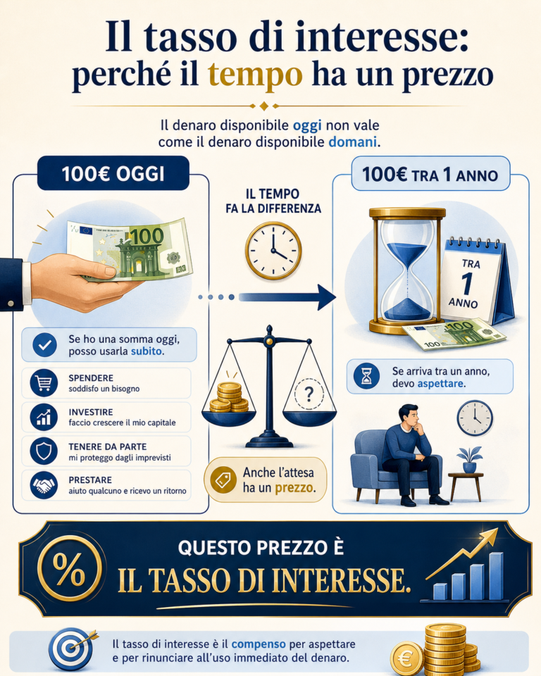 Questo prezzo è il tasso di interesse